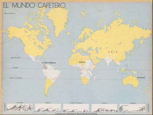 Atlas cafetero de Colombia, 1970